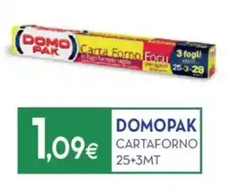 Proshop Domopak cartaforno 25+3mt offerta