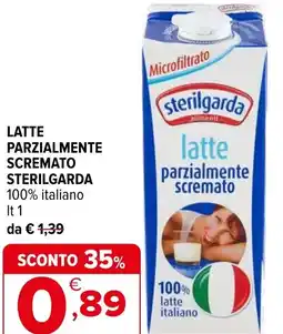 Iperal Latte parzialmente scremato STERILGARDA offerta
