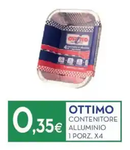 Proshop Ottimo contenitore alluminio offerta