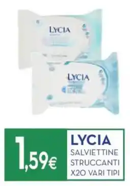 Proshop Lycia salviettine struccanti offerta