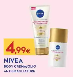 Proshop Nivea body crema/olio antismagliature offerta