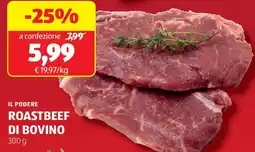 ALDI Il podere roastbeef di bovino offerta