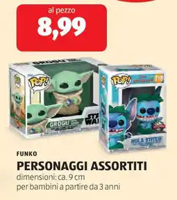 ALDI Funko personaggi assortiti offerta