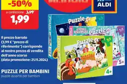 ALDI Puzzle per bambini offerta