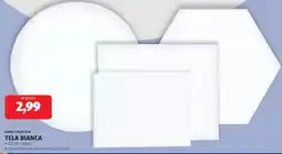 ALDI Home creation tela bianca offerta