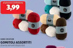 ALDI Home creation gomitoli assortiti offerta