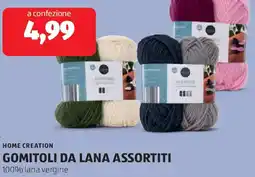 ALDI Home creation gomitoli da lana assortiti offerta