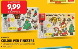 ALDI Marabu colori per finestre offerta