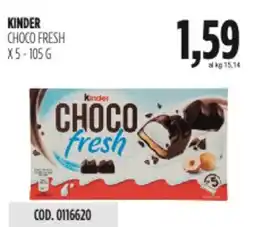 Carico Cash & Carry Kinder choco fresh offerta