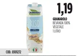 Carico Cash & Carry Granarolo bevanda 100% vegetale offerta