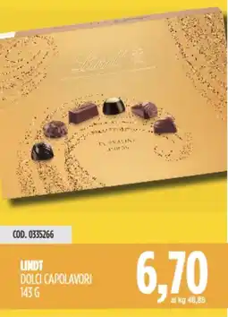 Carico Cash & Carry Lindt dolci capolavori offerta