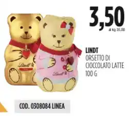 Carico Cash & Carry Lindt orsetto di cioccolato latte offerta
