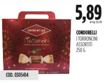 Carico Cash & Carry Condorelli i torroncini offerta