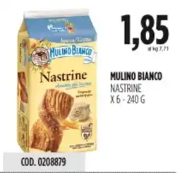 Carico Cash & Carry Mulino bianco nastrine offerta