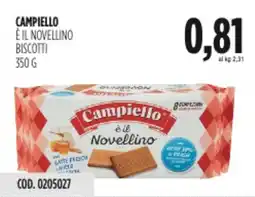 Carico Cash & Carry Campiello è il novellino biscotti offerta