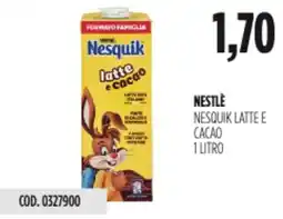 Carico Cash & Carry Nestle nesquik latte e cacao offerta