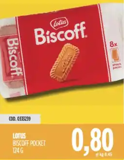 Carico Cash & Carry Lotus biscoff pocket offerta