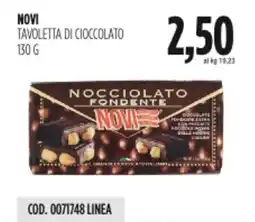 Carico Cash & Carry Novi tavoletta di cioccolato offerta