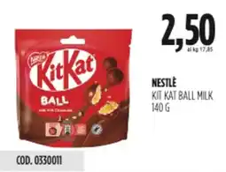 Carico Cash & Carry Nestle kit kat ball milk offerta