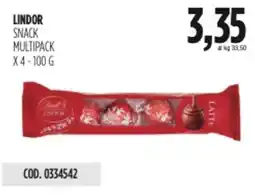 Carico Cash & Carry Lindor snack multipack offerta