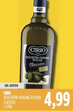 Carico Cash & Carry Cirio olio extra vergine di oliva classico offerta