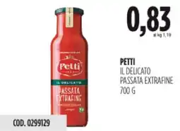 Carico Cash & Carry Petti il delicato passata extrafine offerta