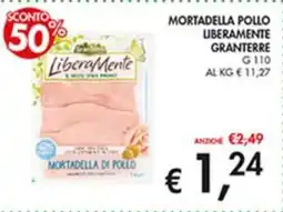 Coal Mortadella pollo LIBERAMENTE GRANTERRE offerta