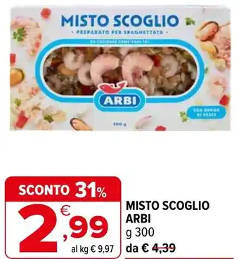 Iperal Misto scoglio ARBI offerta