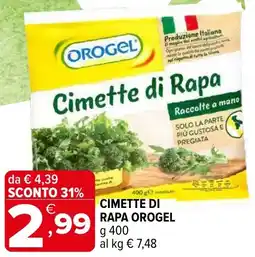 Iperal Cimette di rapa OROGEL offerta