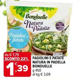 Iperal Fagiolini e patate natura in padella BONDUELLE offerta
