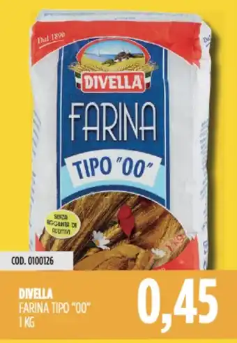 Carico Cash & Carry Divella farina tipo "00" offerta