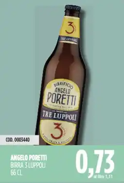 Carico Cash & Carry Angelo poretti birra 3 luppoli offerta