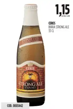 Carico Cash & Carry Ceres birra strong ale offerta