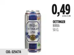 Carico Cash & Carry Oettinger birra offerta