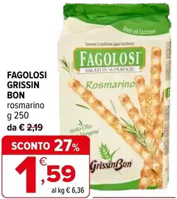 Iperal Fagolosi grissin bon rosmarino offerta