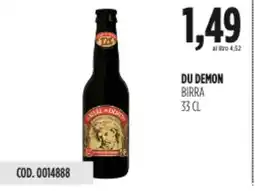 Carico Cash & Carry Du demon birra offerta
