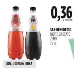 Carico Cash & Carry San benedetto bibite gassate zero offerta