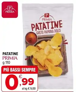 Iperal Patatine PRIMIA offerta