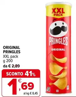 Iperal Original pringles xxl pack offerta