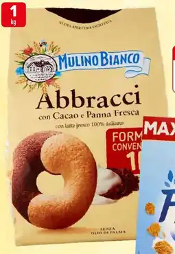Iperal Biscotti mulino bianco abbracci offerta