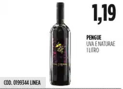 Carico Cash & Carry Pengue uva e naturae offerta