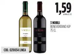 Carico Cash & Carry 3 nobili beneventano igp offerta