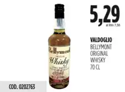 Carico Cash & Carry Valdoglio bellymont original whisky offerta