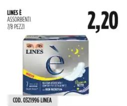Carico Cash & Carry Lines è assorbenti offerta
