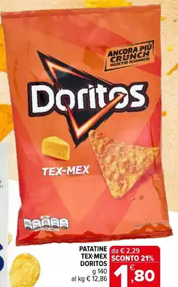 Iperal Patatine tex-mex DORITOS offerta