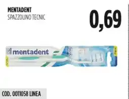 Carico Cash & Carry Mentadent spazzolino tecnic offerta