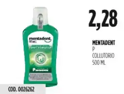 Carico Cash & Carry Mentadent p collutorio offerta