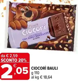 Iperal Ciocorì BAULI offerta