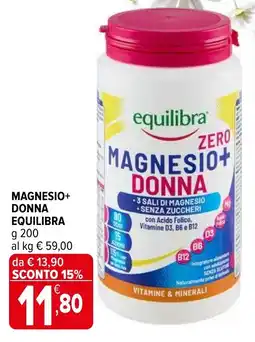 Iperal Magnesio+ donna EQUILIBRA offerta