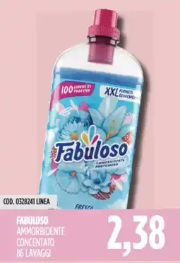 Carico Cash & Carry Fabuloso ammorbidente concentato 86 lavaggi offerta